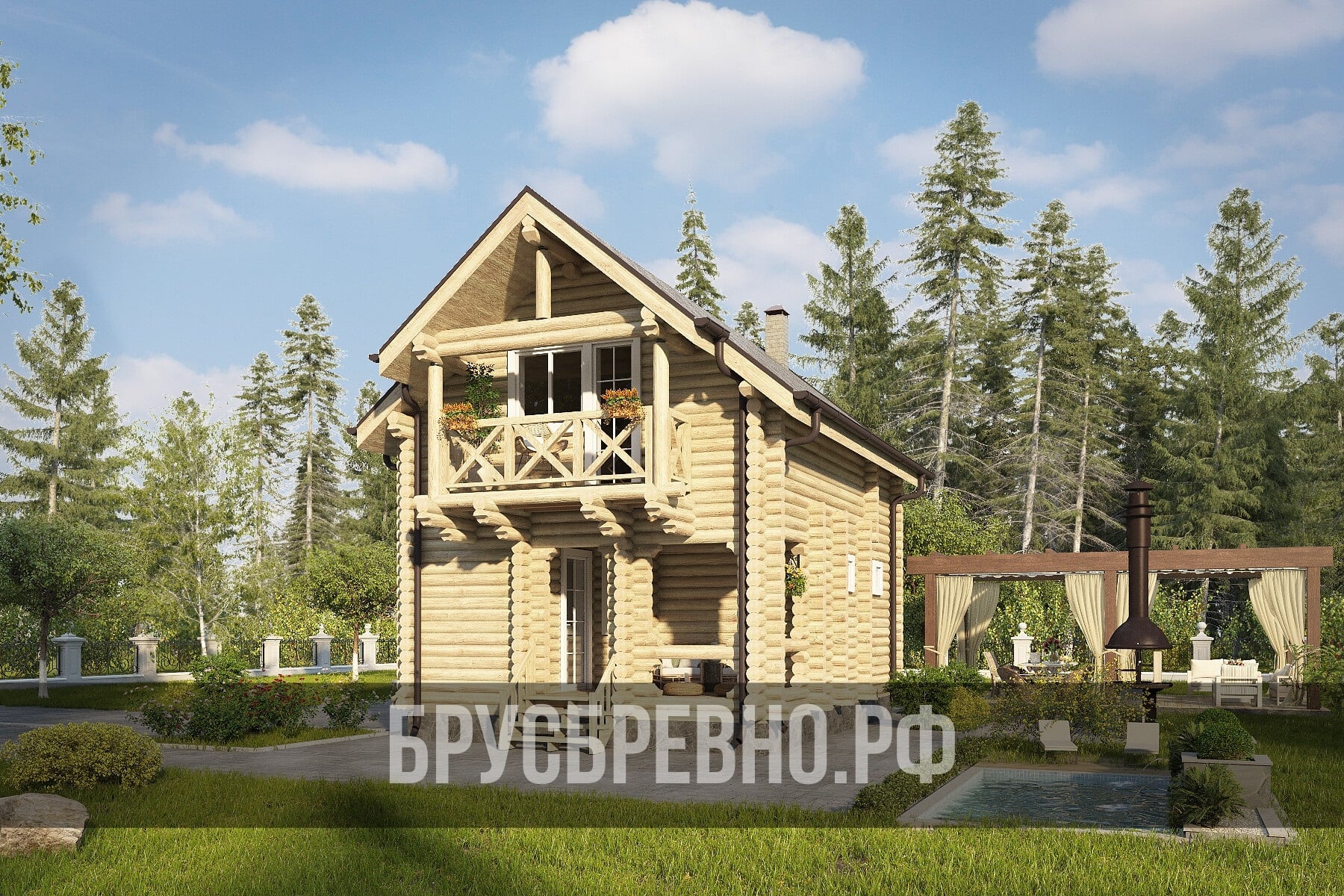 Дом-баня №741